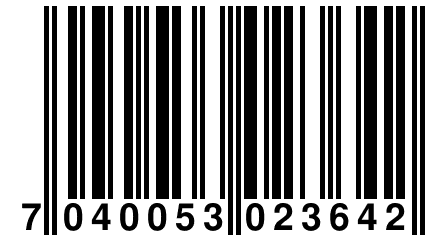 7 040053 023642