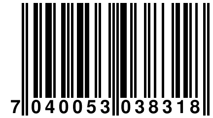 7 040053 038318