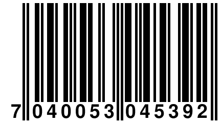 7 040053 045392