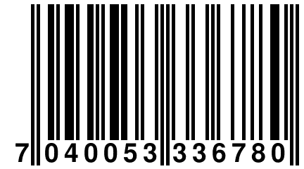 7 040053 336780