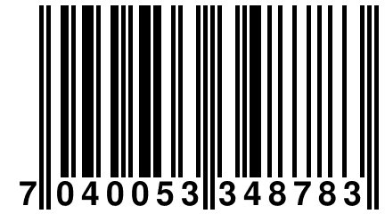 7 040053 348783