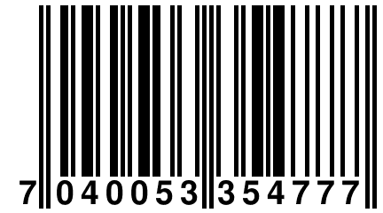 7 040053 354777