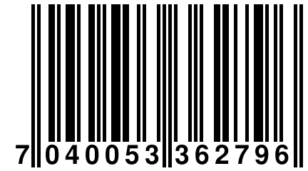 7 040053 362796