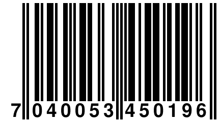 7 040053 450196