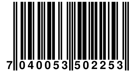 7 040053 502253