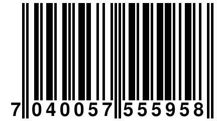 7 040057 555958