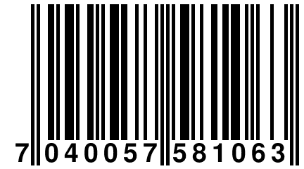 7 040057 581063