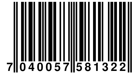 7 040057 581322