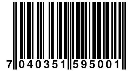 7 040351 595001