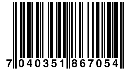 7 040351 867054