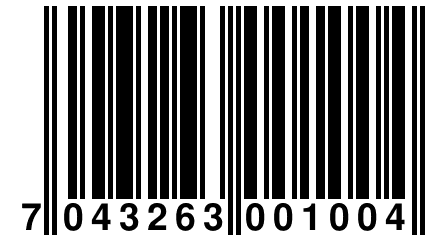 7 043263 001004