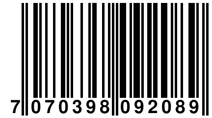 7 070398 092089