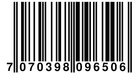 7 070398 096506