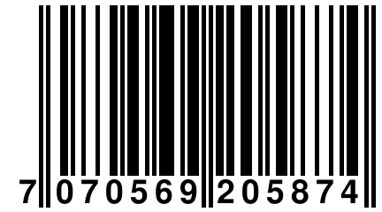 7 070569 205874