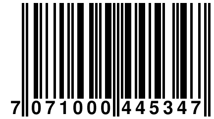 7 071000 445347