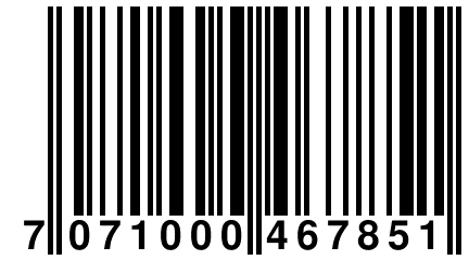 7 071000 467851