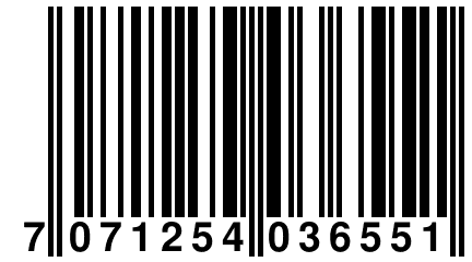 7 071254 036551