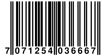 7 071254 036667