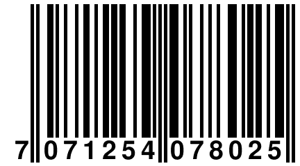 7 071254 078025