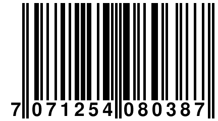 7 071254 080387