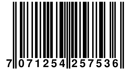 7 071254 257536