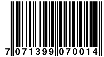 7 071399 070014