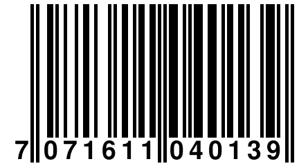 7 071611 040139