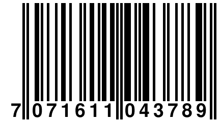 7 071611 043789