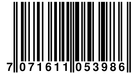 7 071611 053986