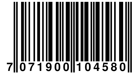 7 071900 104580