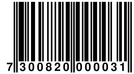 7 300820 000031