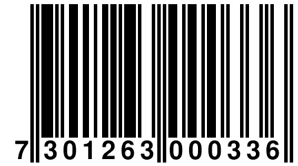 7 301263 000336