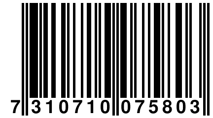 7 310710 075803