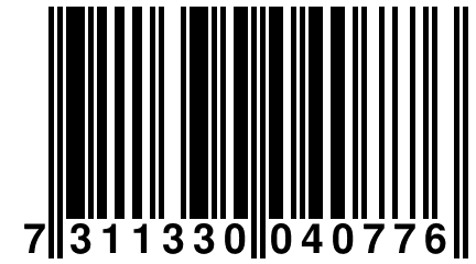 7 311330 040776