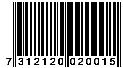 7 312120 020015