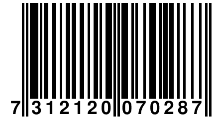 7 312120 070287