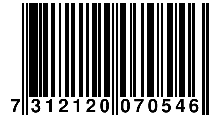 7 312120 070546