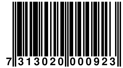 7 313020 000923