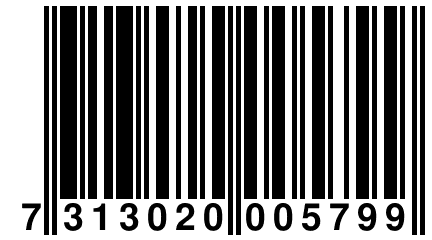 7 313020 005799