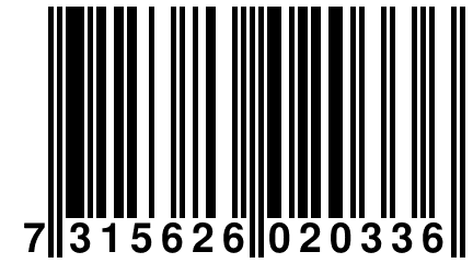 7 315626 020336