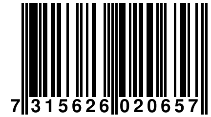 7 315626 020657