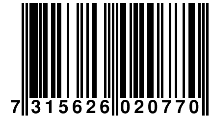 7 315626 020770