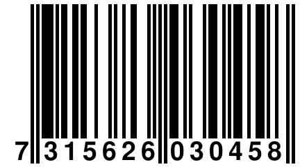 7 315626 030458