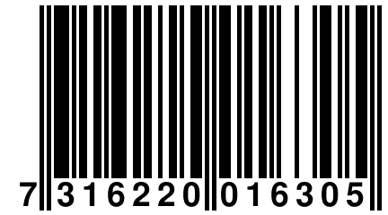 7 316220 016305