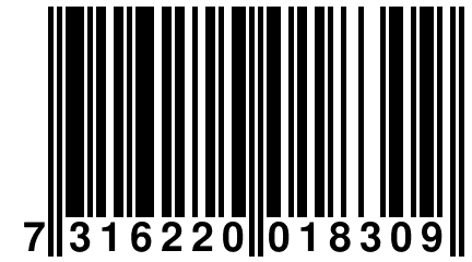 7 316220 018309