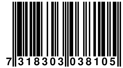 7 318303 038105