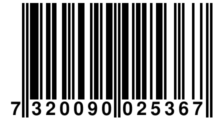 7 320090 025367