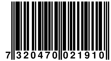 7 320470 021910