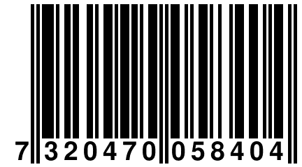 7 320470 058404