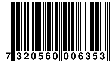 7 320560 006353